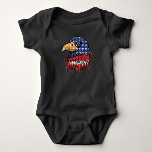 Body Drapeau américain cool Eagle Art - Drapeau américa