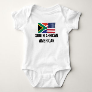 Body Drapeau américain sud-africain
