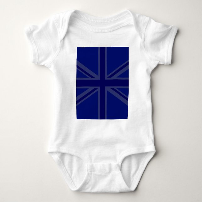 Body Drapeau Bleu Union Jack (Devant)