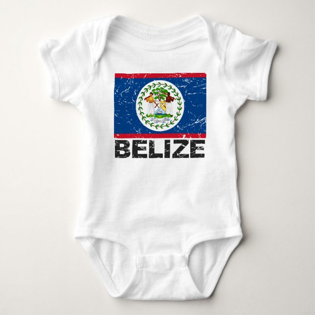 Body Drapeau de cru de Belize (Devant)