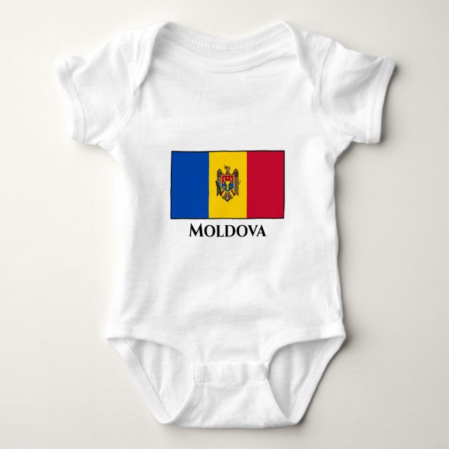 Body Drapeau de Moldova (Devant)