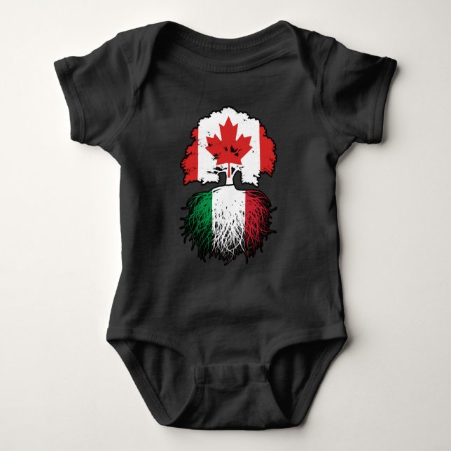 Body Drapeau des Trots du Canada (Devant)