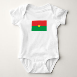 Body Drapeau du Burkina Faso patriotique