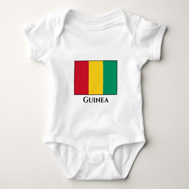 Body Drapeau Guinée (Devant)