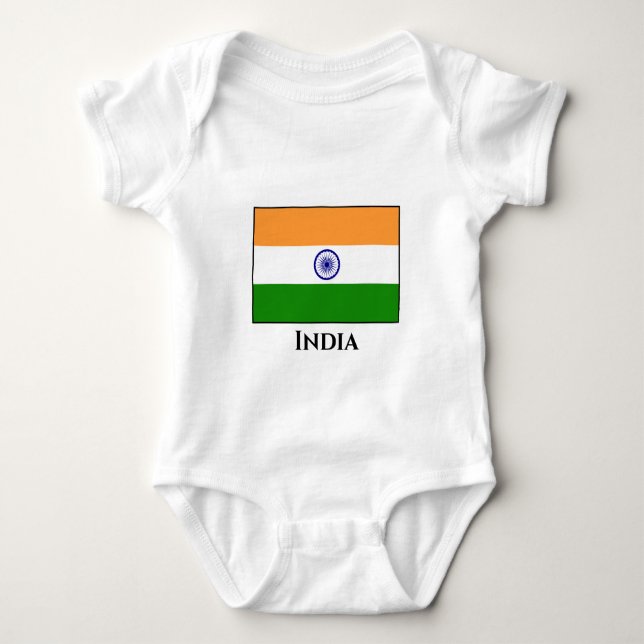 Body Drapeau indien (Devant)