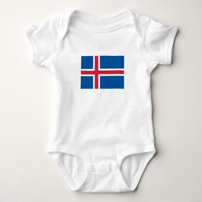 Body Drapeau Islande (Devant)