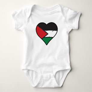Body Drapeau palestinien du coeur de la Palestine