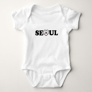 Body Drapeau Seoul Love Heart Taegeukgi