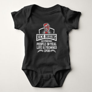 Body Drôle cadeau Kickboxing pour Rude Martial Arts Bo