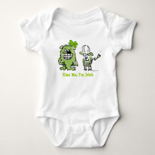 Body Drôle Cartoon Créatures Saint-Paddys Day