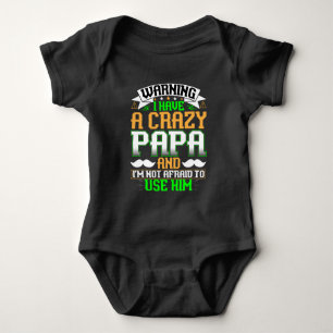 Body Drôle Crazy Papa