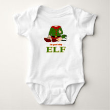 Drôle je suis votre bébé Elf