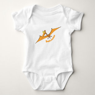 Body Drôle mignon dessin animé de pterodactyle volant o