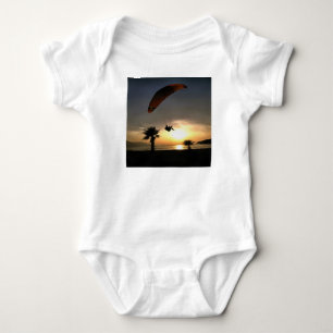 Body Dropzone At Dusk Adventure Paraglider Art