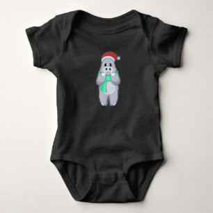 Body Écharpe de Noël hippo