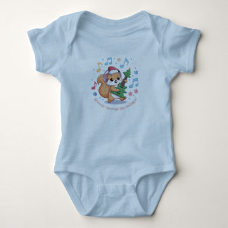 Body Écureuil festif Jouer de la guitare entourée de ne