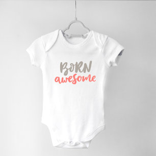 Body Édition Limitée 'Né Incroyable' Texte MOM