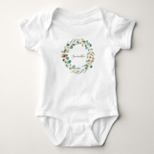 Body Elégant Baby shower Floral Eucalyptus