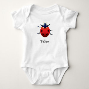 Body Élégant Chic Whimsical Exotic Ladybug -Custom