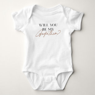 Body Elégant Serez-vous mon parrain   Proposition Bébé 