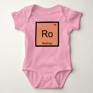 Body Élément de chimie du nom de Rodney Tableau périodi