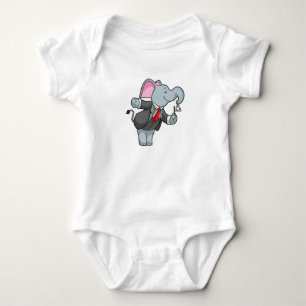 Body Eléphant à la musique avec Triangle