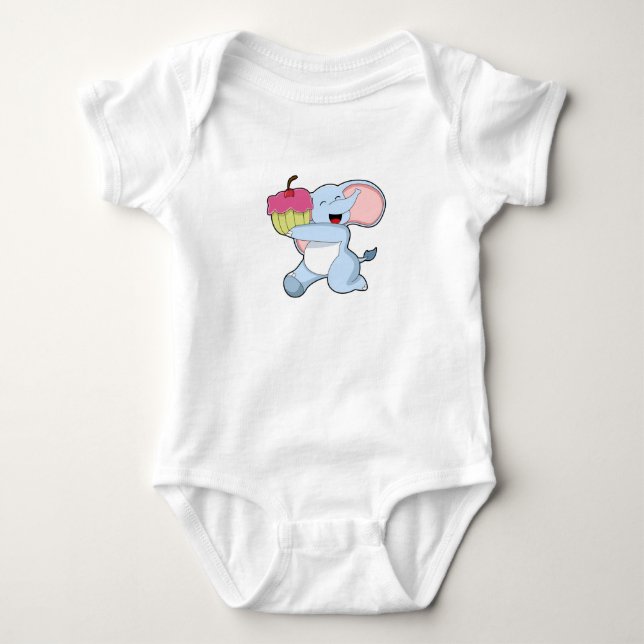 Body Eléphant au gâteau (Devant)