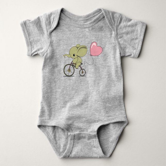 Body Eléphant cycliste (Devant)