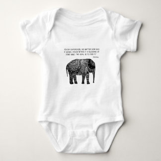 Body Éléphant de sagesse de henné de Bouddha