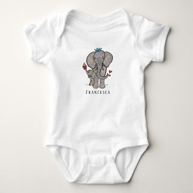 Body Elephant et bébé (Devant)