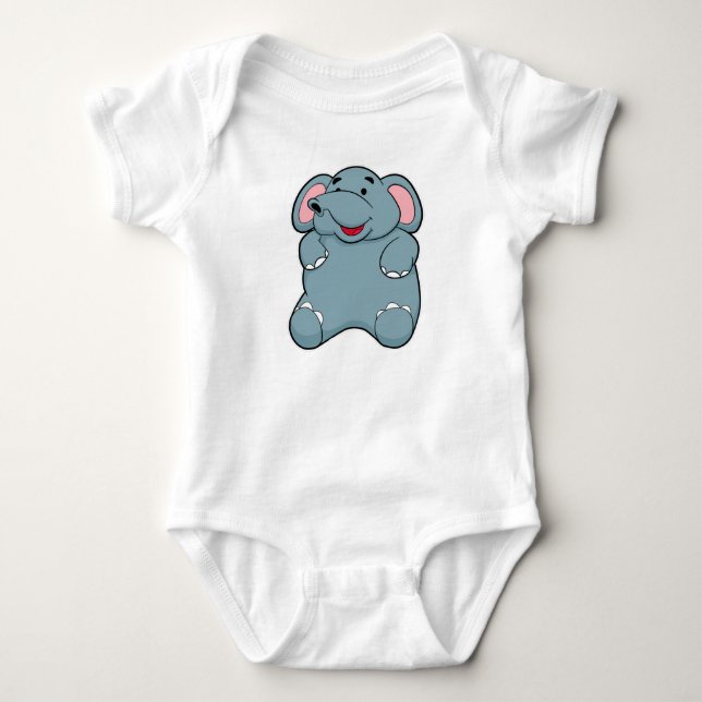 Body Eléphant mignon (Devant)
