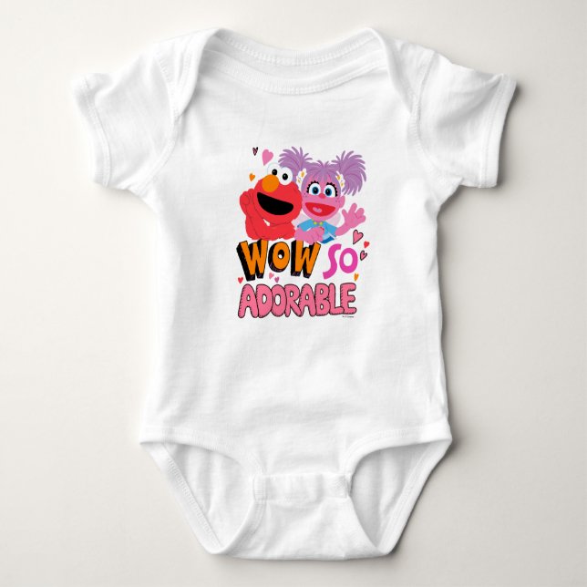 Body Elmo & Abby | Wow si adorable (Devant)