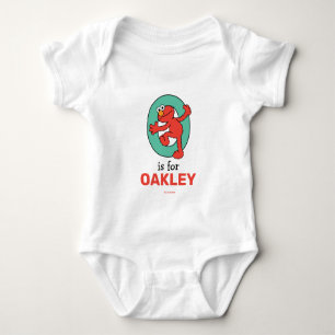 Body Elmo Alphabet   O TURQUOISE