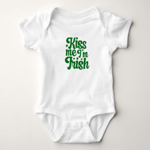 Body Embrasse-moi Je suis Irlandais St Patrick's Day