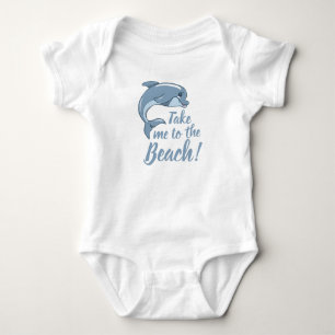 Body Emmenez-moi à la plage avec un bébé dauphin