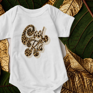 Body Empreinte de léopard Cool enfant jumelage maman et