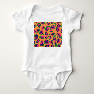 Body Empreinte de léopard, Motif animal coloré.