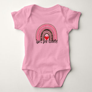 Body Empreinte de léopard Rainbow Pink Baby Girl