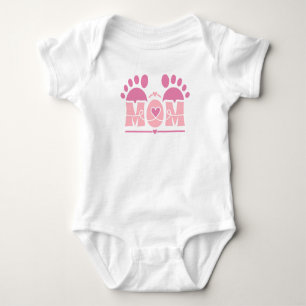 Body Empreinte de pied de coeur de MAMAN