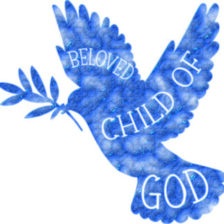 Body Enfant bien-aimé de Dieu Dove Baby Design
