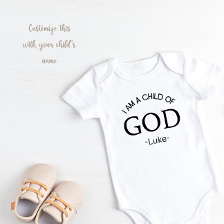 Body Enfant de Dieu personnalisé