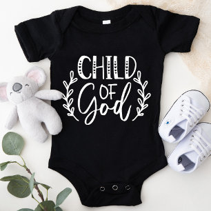 Body Enfant de Dieu Religieux Baby one-Piece Chemise en