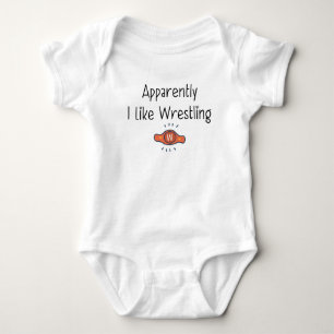 Body Enfant lutteur Apparemment, j'aime la lutte