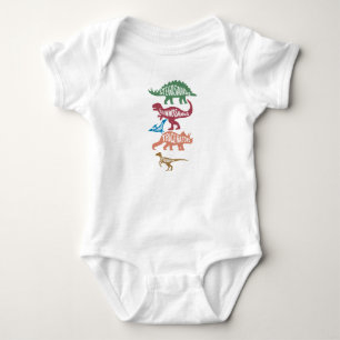 Body Ensemble de silhouettes de différents dinosaures