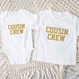 Body Équipage Cousin Bodysuit pour bébé Gold Kids