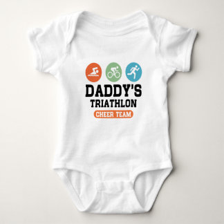 Body Équipe d'acclamation du triathlon du papa