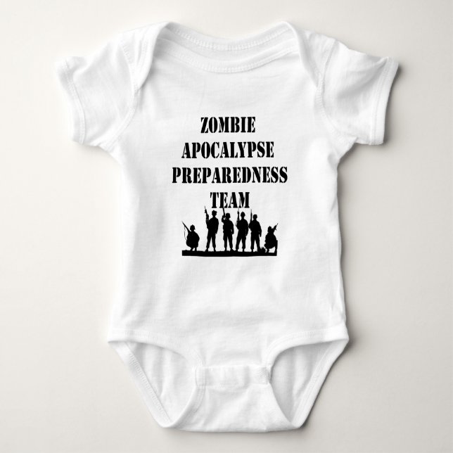 Body Équipe d'état de préparation d'apocalypse de zombi (Devant)