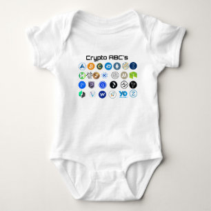 Body Équipement de bébé de Cryptocurrency ABC