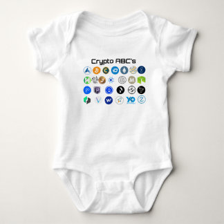 Body Équipement de bébé de Cryptocurrency ABC