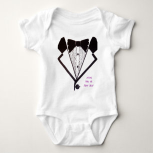 Body ęr Nouvelles années de Tux de nourrisson de